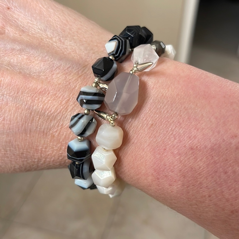 Two Kendra Scott bracelets